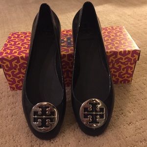 Tory Burch Metal Jelly Reva flats
